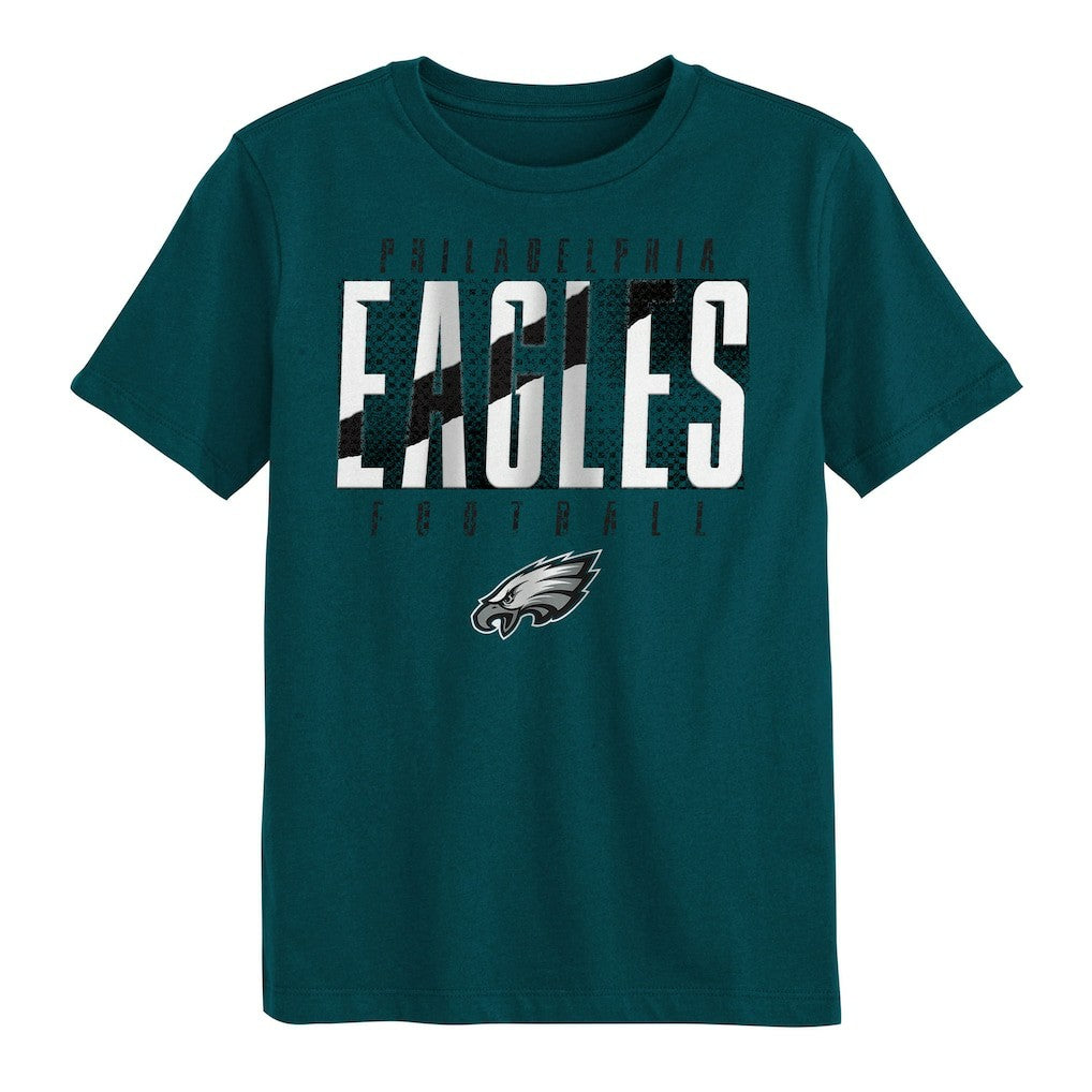 Philadelphia Eagles Outerstuff Preschool Posterize T-Shirt - Midnight Green online