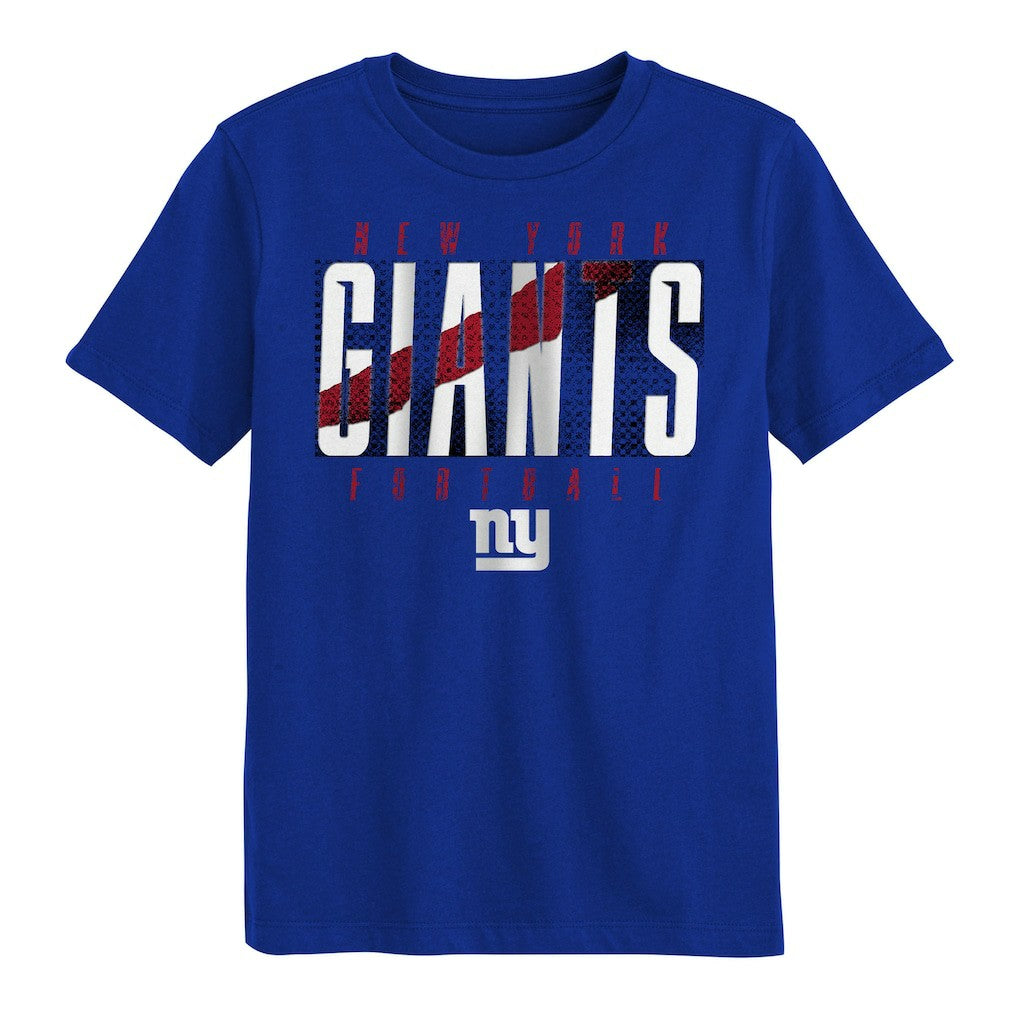 New York Giants Outerstuff Preschool Posterize T-Shirt - Royal for sale