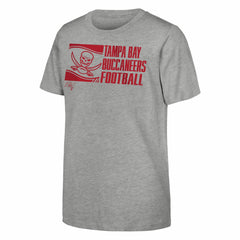 Tampa Bay Buccaneers Outerstuff Youth Post Game T-Shirt - Heather Gray discount