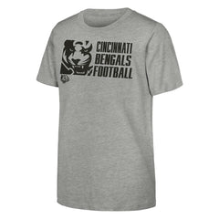 Cincinnati Bengals Outerstuff Youth Post Game T-Shirt - Heather Gray on sale