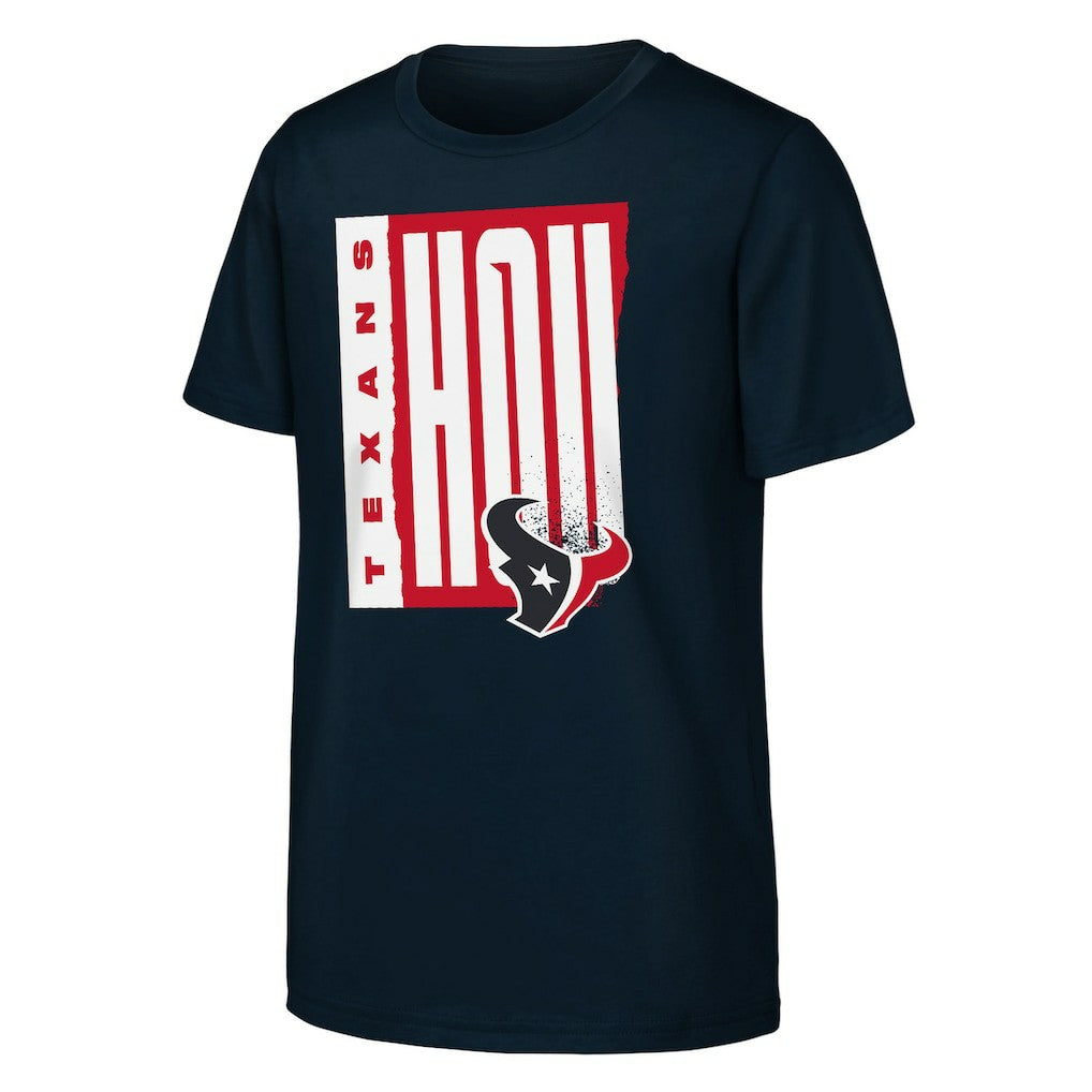 Houston Texans Outerstuff Youth Tear It Up T-Shirt - Navy sale