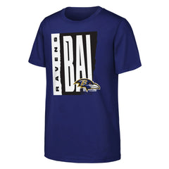 Baltimore Ravens Outerstuff Youth Tear It Up T-Shirt - Purple sale