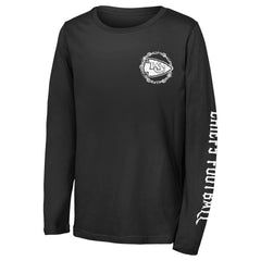 Kansas City Chiefs Outerstuff Youth Rumble Long Sleeve T-Shirt - Black sale
