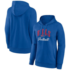 Buffalo Bills Women's Victory Script Pullover Hoodie - Royal outlet