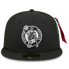 Boston Celtics x Alpha Industries 59FIFTY Fitted Hat - Black | New Era cheap