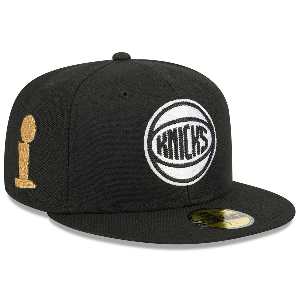 New York Knicks x Alpha Industries 59FIFTY Fitted Hat - Black | New Era on sale
