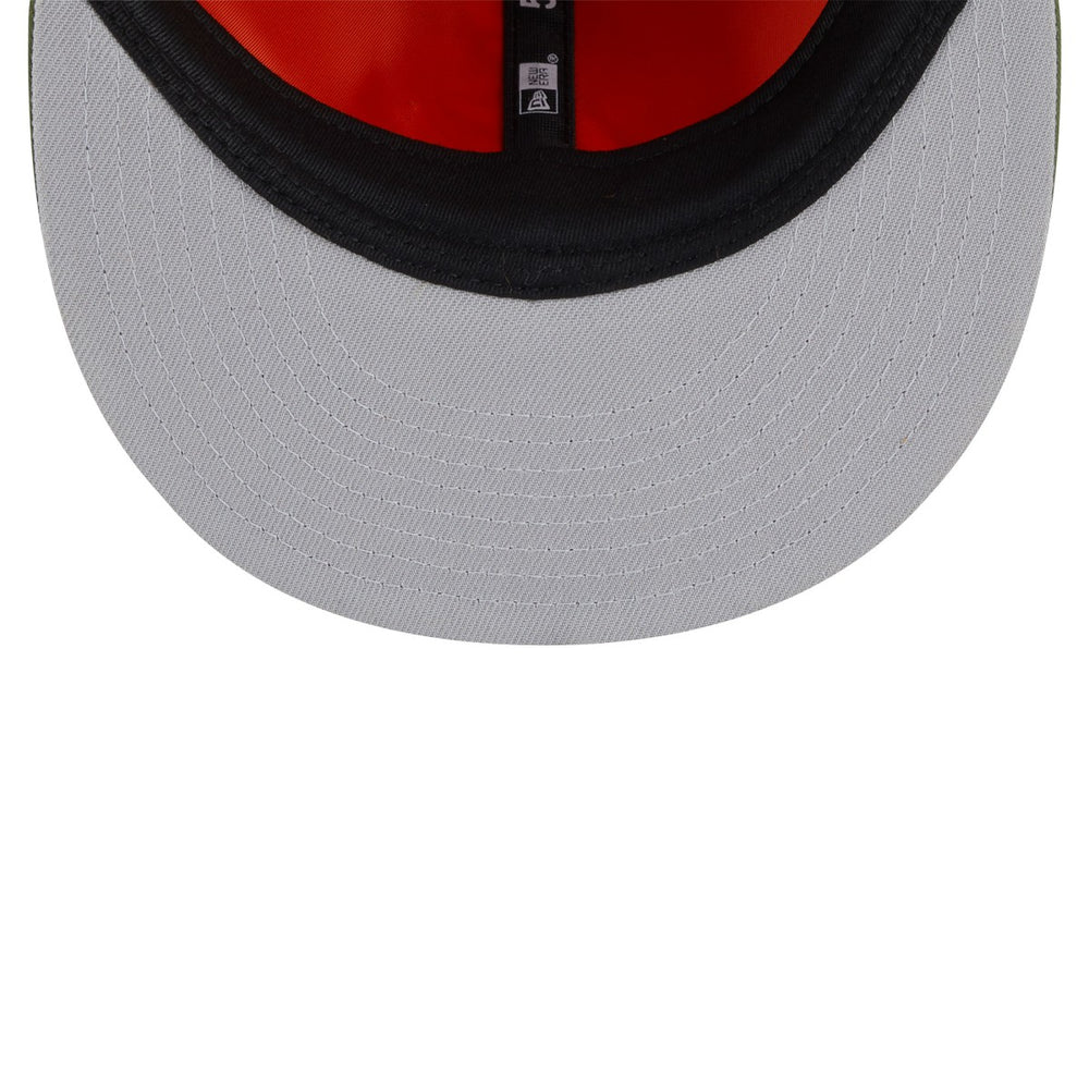 Los Angeles Lakers x Alpha Industries Dog Ear 59FIFTY Fitted Hat - Olive | New Era sale