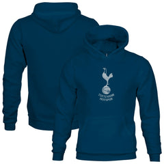 Tottenham Hotspur 1863FC Youth Mono Badge Fleece Pullover Hoodie - Blue for sale