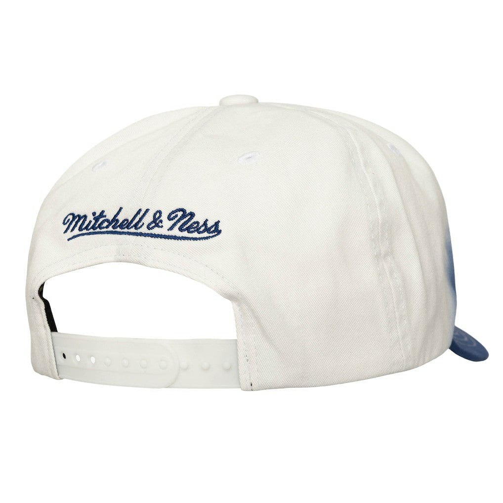 Philadelphia 76ers Dip Dye Pro Crown Adjustable Hat sale - Royal/White | Mitchell & Ness sale