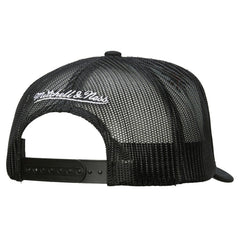 Philadelphia Flyers Mitchell & Ness Gridlock Trucker Adjustable Hat White/Black