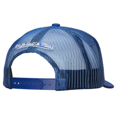 Tampa Bay Lightning Mitchell & Ness Gridlock Trucker Adjustable Hat White/Blue