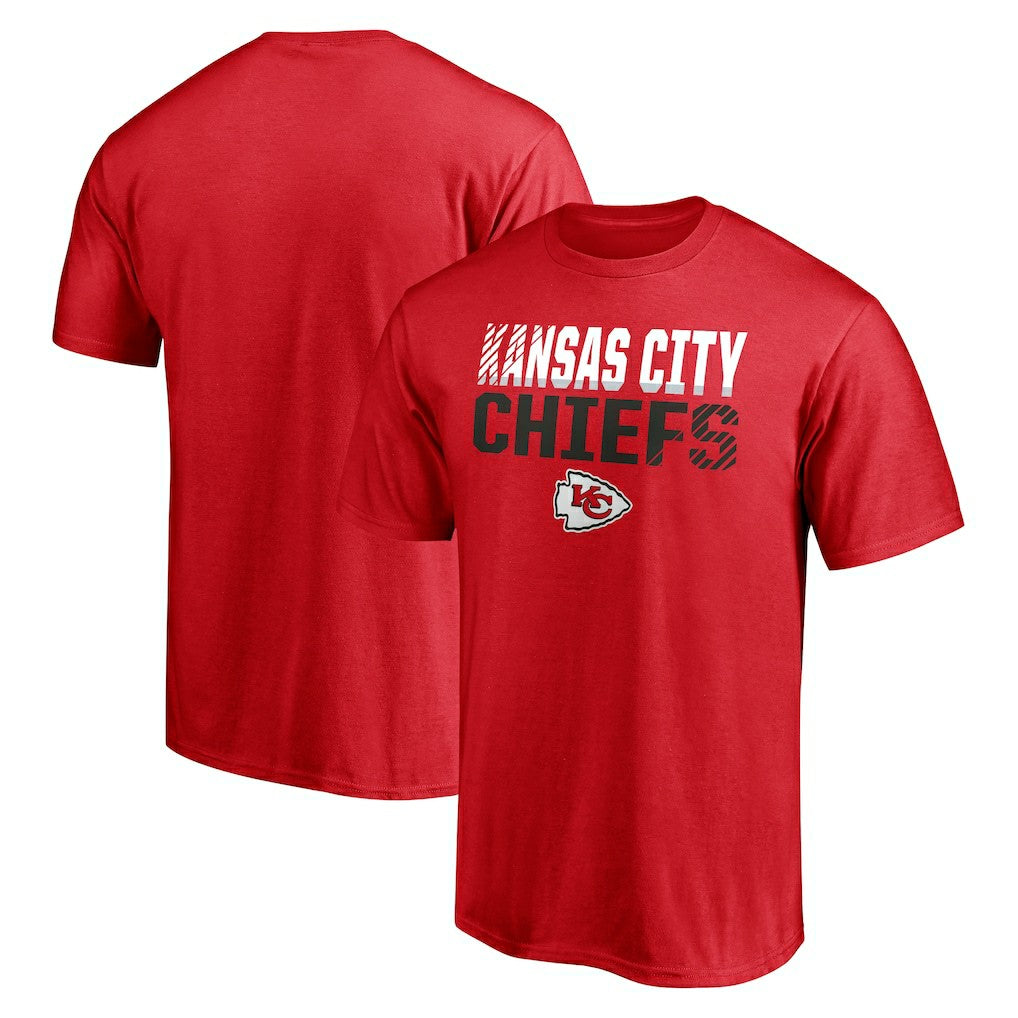 Kansas City Chiefs Stripes T-Shirt - Red sale