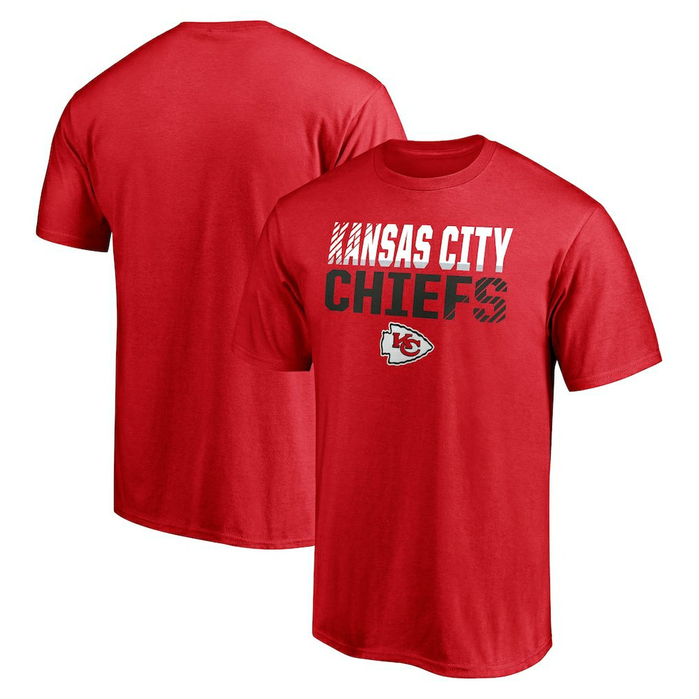 Kansas City Chiefs Stripes T-Shirt - Red sale