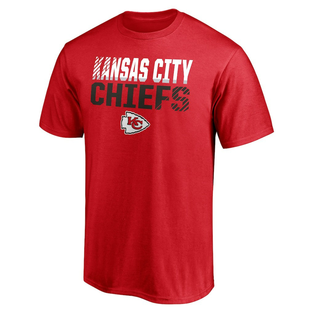 Kansas City Chiefs Stripes T-Shirt - Red sale