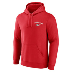 Carolina Hurricanes Team Lockup Pullover Hoodie Red