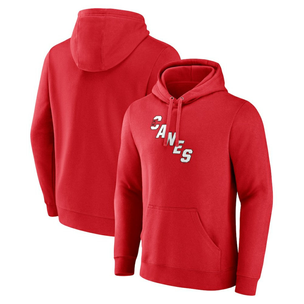 Carolina Hurricanes Primary Logo Pullover Hoodie Red
