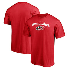 Carolina Hurricanes Team Lock Up T-Shirt Red