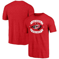 Carolina Hurricanes Shoot to Score Tri-Blend T-Shirt Red