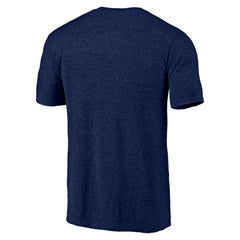 Columbus Blue Jackets Shoot to Score Tri-Blend T-Shirt Navy