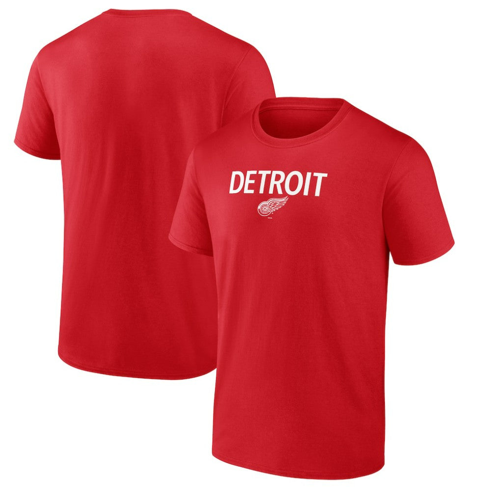 Detroit Red Wings Primary Logo T-Shirt Red