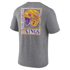 Los Angeles Kings Earnest Will Tri-Blend T-Shirt Heather Gray