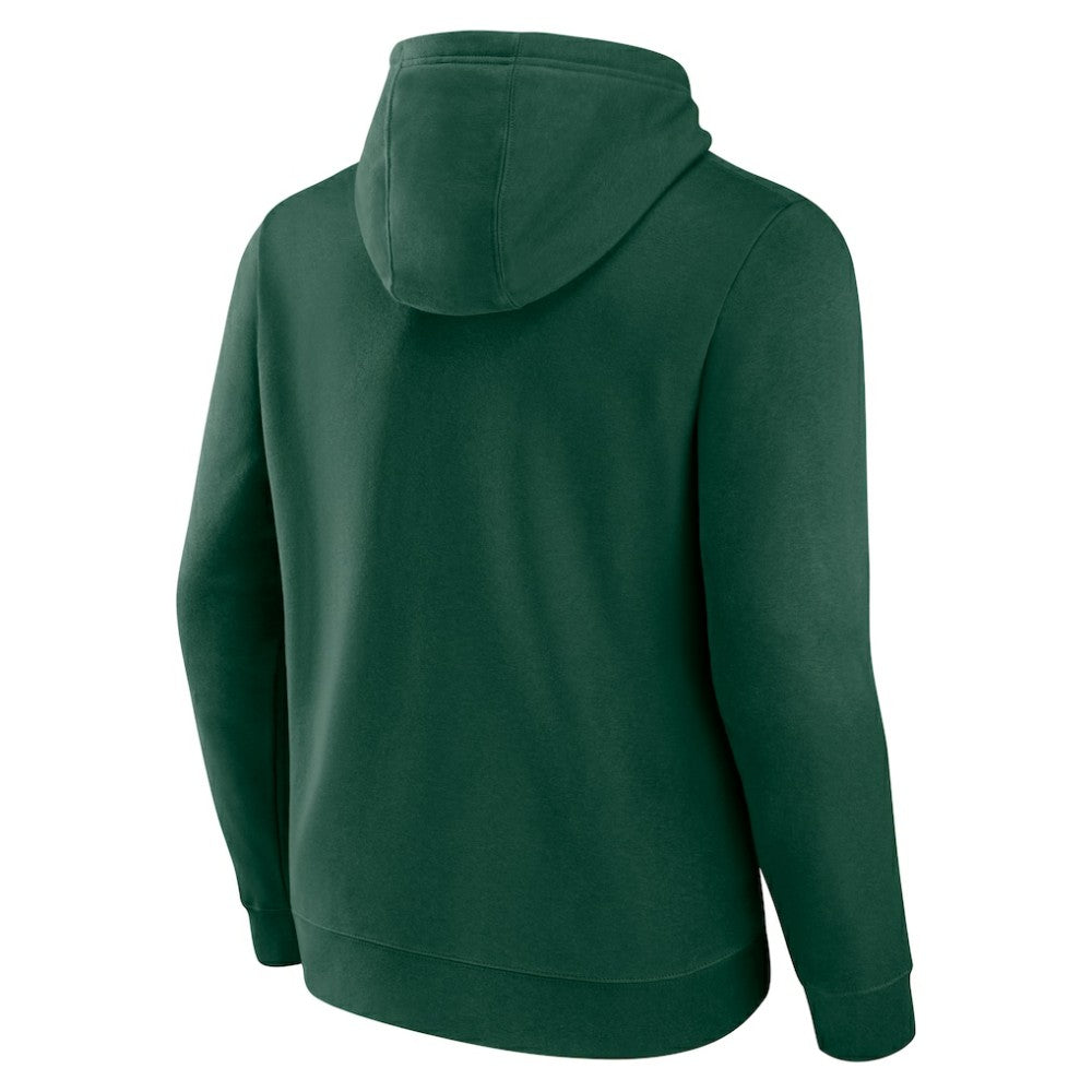 Minnesota Wild Team Lockup Pullover Hoodie Green