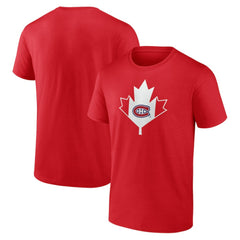 Montreal Canadiens Canada Day T-Shirt Red