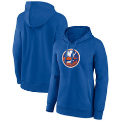 New York Islanders Women's Primary Logo Pullover Hoodie Royal
