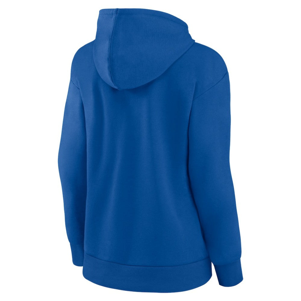 New York Rangers Women's Primary Logo Pullover Hoodie Blue