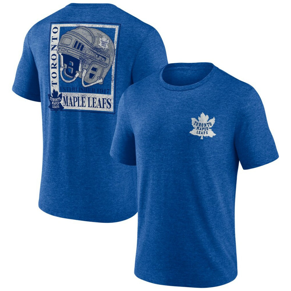 Toronto Maple Leafs Earnest Will Tri-Blend T-Shirt Blue
