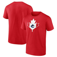 Vancouver Canucks Canada Day T-Shirt Red