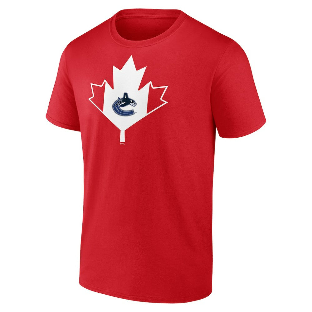 Vancouver Canucks Canada Day T-Shirt Red