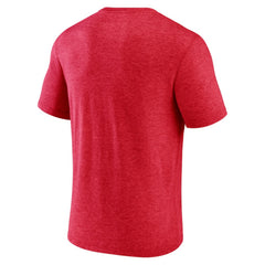Vancouver Canucks Represent Tri-Blend T-Shirt Red