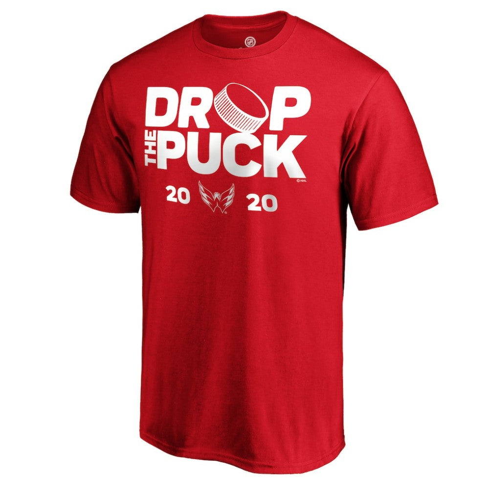 Washington Capitals Drop the Puck T-Shirt Red