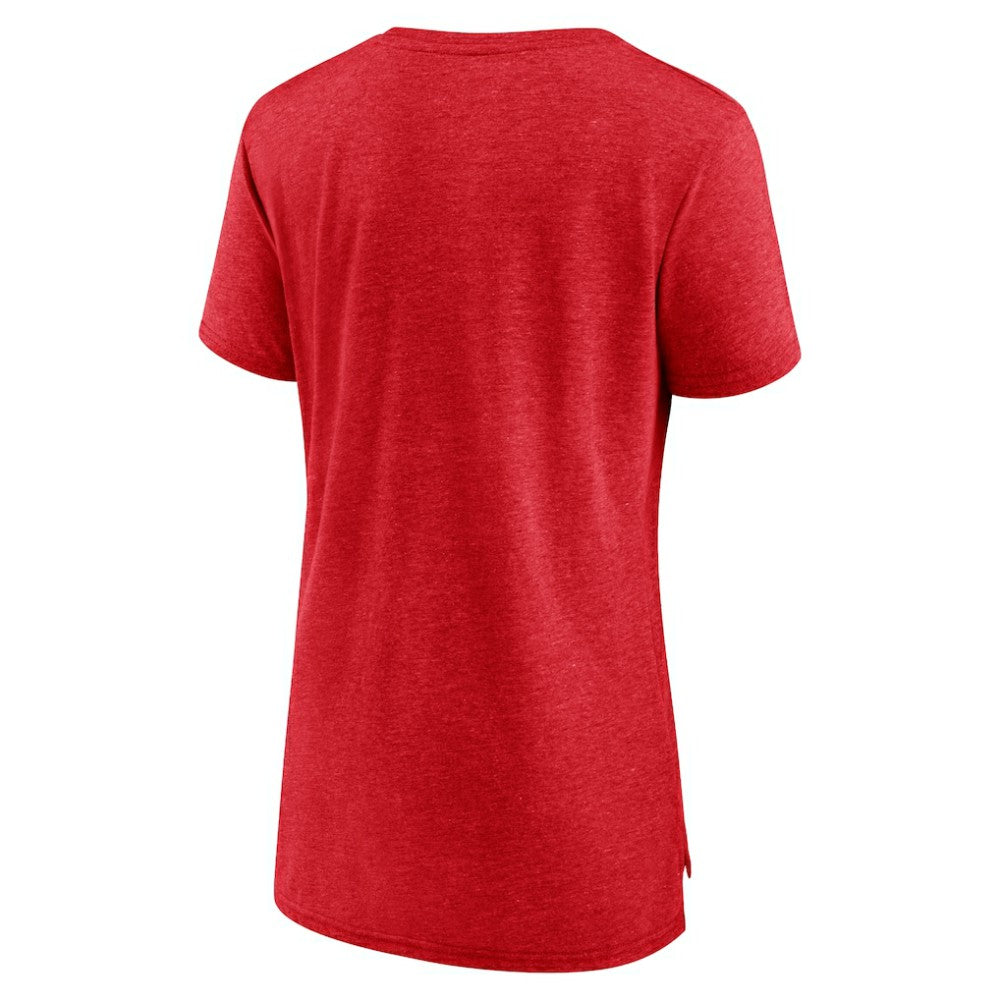 Washington Capitals Women's Hit the Ice Tri-Blend T-Shirt Red