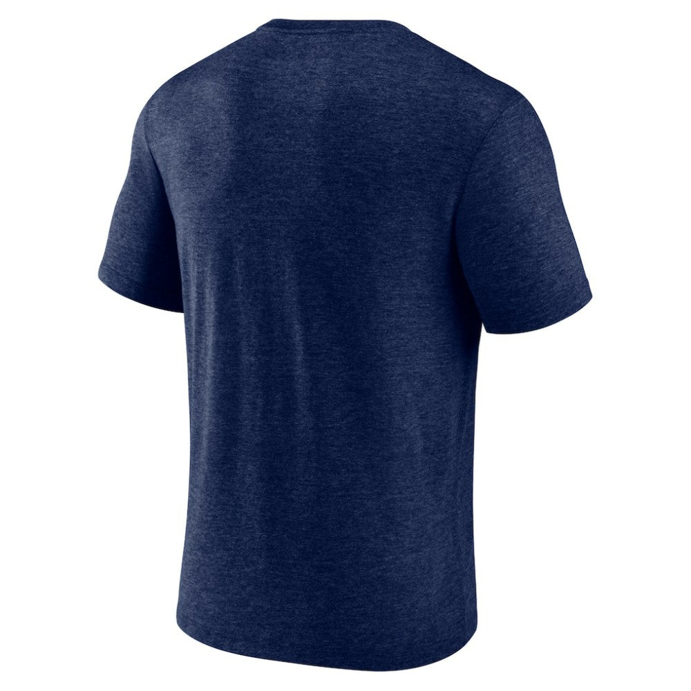 Winnipeg Jets Wheelhouse Tri-Blend T-Shirt Navy