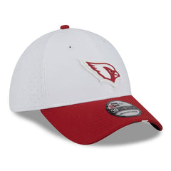 Arizona Cardinals New Era 2025 NFL Training Camp 39THIRTY Flex Hat - White/Cardinal outlet