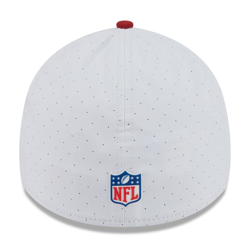 Arizona Cardinals New Era 2025 NFL Training Camp 39THIRTY Flex Hat - White/Cardinal outlet