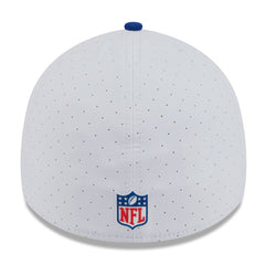 Buffalo Bills New Era 2025 NFL Training Camp 39THIRTY Flex Hat - White/Royal on sale