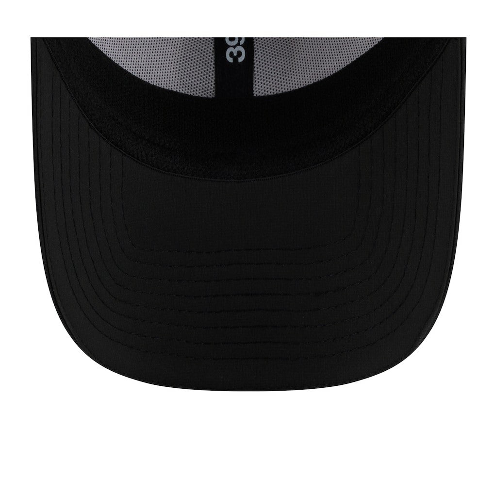 Jacksonville Jaguars New Era 2025 NFL Training Camp Throwback Logo 39THIRTY Flex Hat - White/Black online