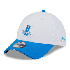 Detroit Lions New Era 2025 NFL Training Camp Throwback Logo 39THIRTY Flex Hat - White/Blue sale