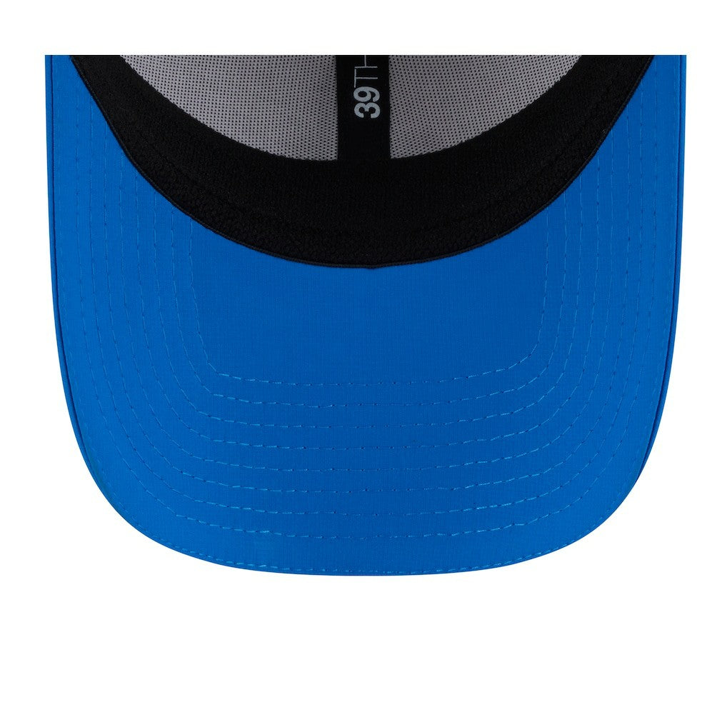 Detroit Lions New Era 2025 NFL Training Camp Throwback Logo 39THIRTY Flex Hat - White/Blue sale