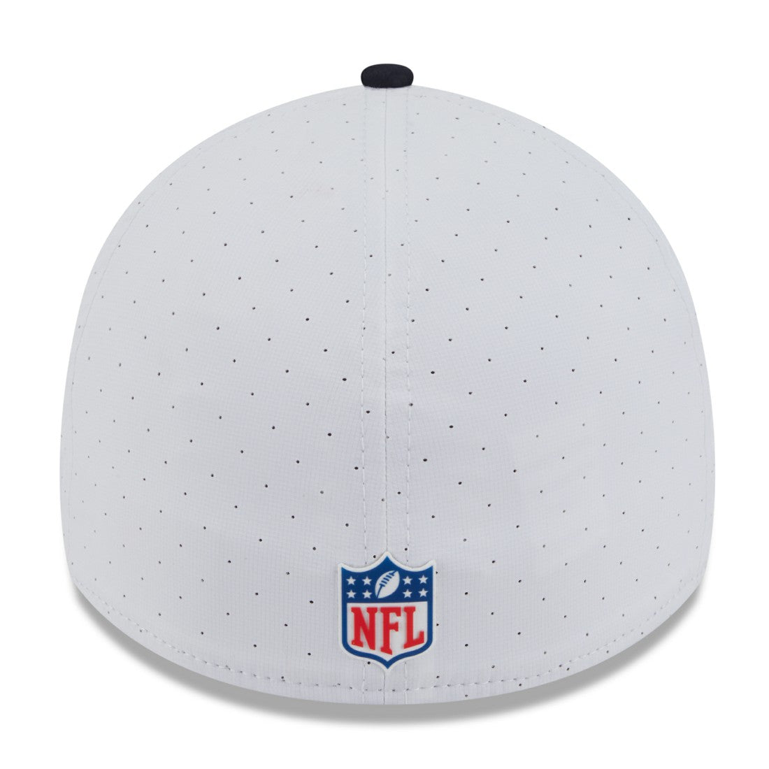 Houston Texans New Era 2025 NFL Training Camp 39THIRTY Flex Hat - White/Navy discount