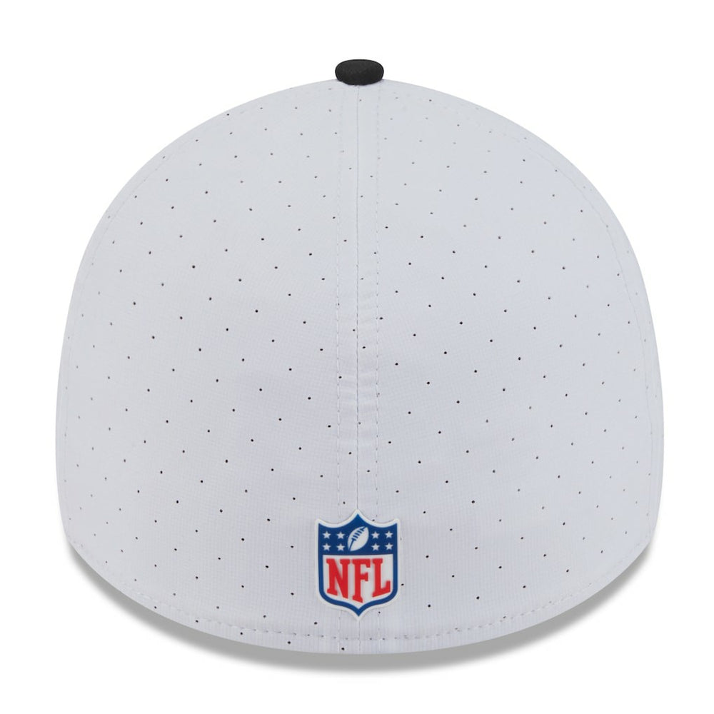 New Orleans Saints New Era 2025 NFL Training Camp 39THIRTY Flex Hat - White/Black sale