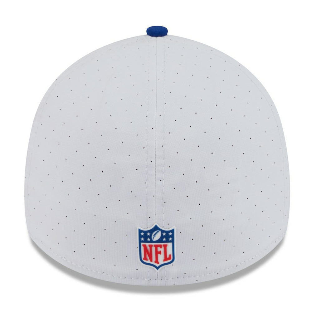 New York Giants New Era 2025 NFL Training Camp 39THIRTY Flex Hat - White/Royal online