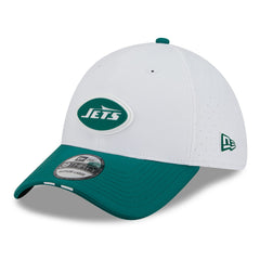 New York Jets New Era 2025 NFL Training Camp 39THIRTY Flex Hat - White/Green outlet