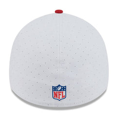 San Francisco 49ers New Era 2025 NFL Training Camp 39THIRTY Flex Hat - White/Scarlet online