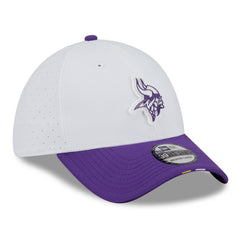 Minnesota Vikings New Era 2025 NFL Training Camp 39THIRTY Flex Hat - White/Purple for sale