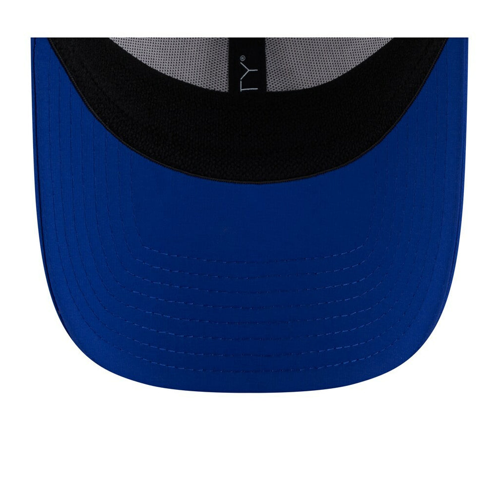 New England Patriots New Era 2025 NFL Training Camp Throwback Logo 39THIRTY Flex Hat - White/Royal for sale