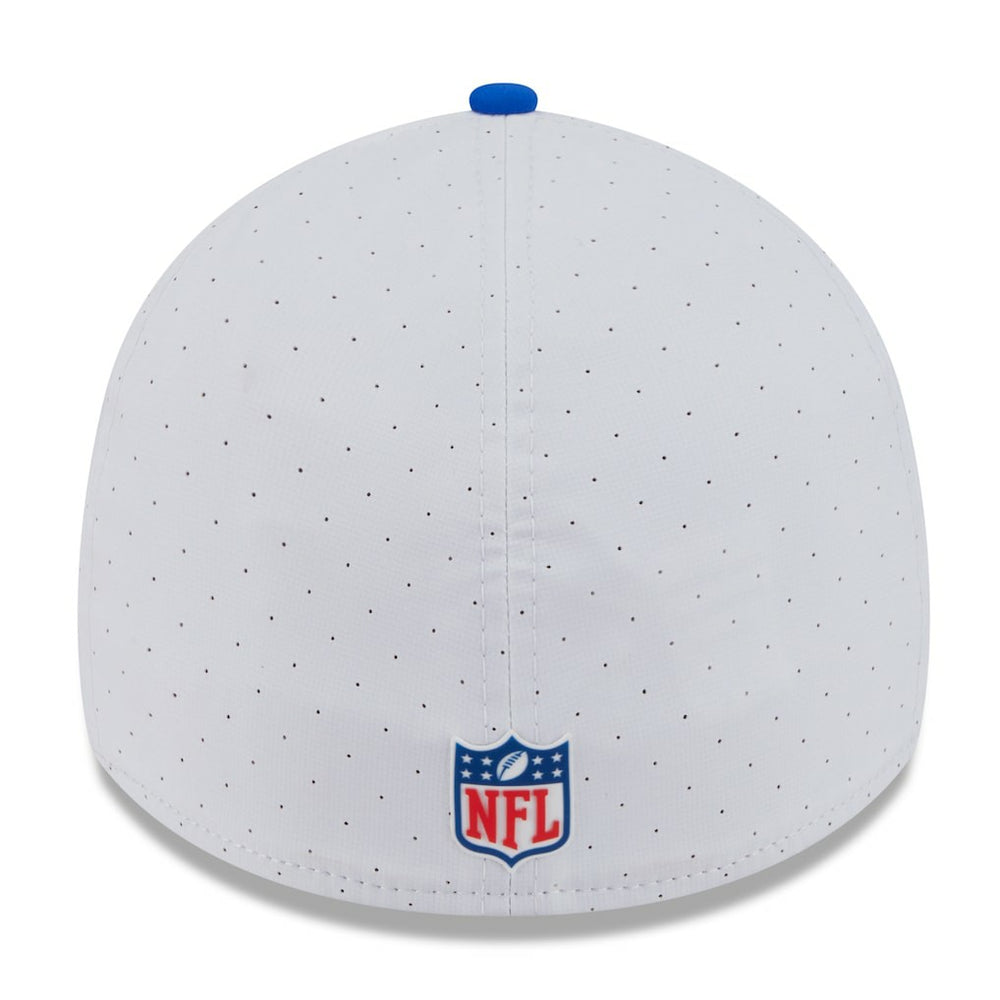 Los Angeles Rams New Era 2025 NFL Training Camp 39THIRTY Flex Hat - White/Royal online